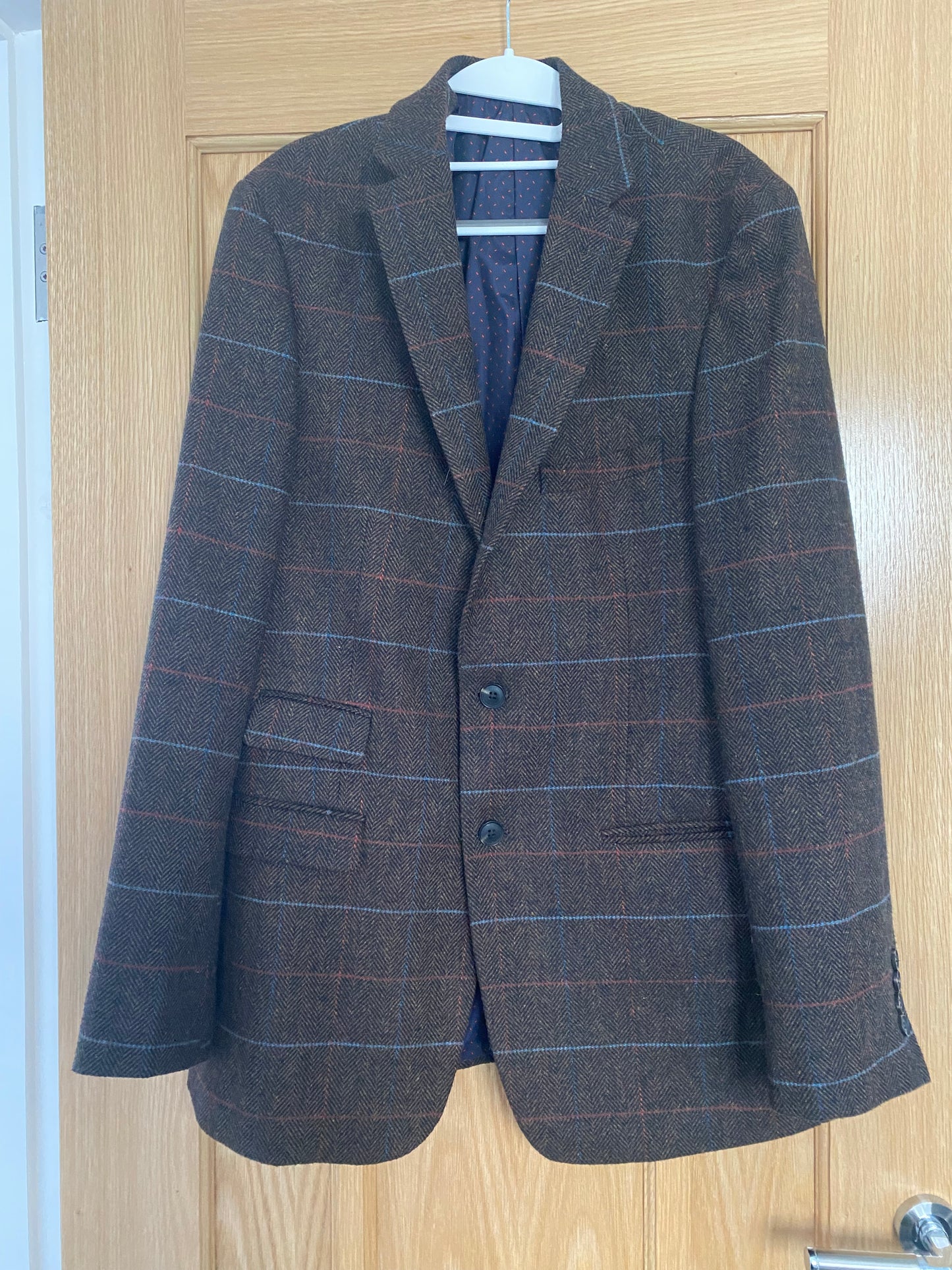 Alexander Dobell hunting tweed jacket size 42 L
