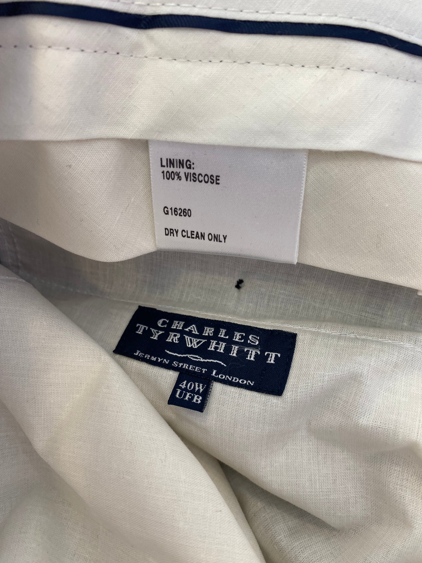 Charles Tyrwhitt Blue Suit Size XL