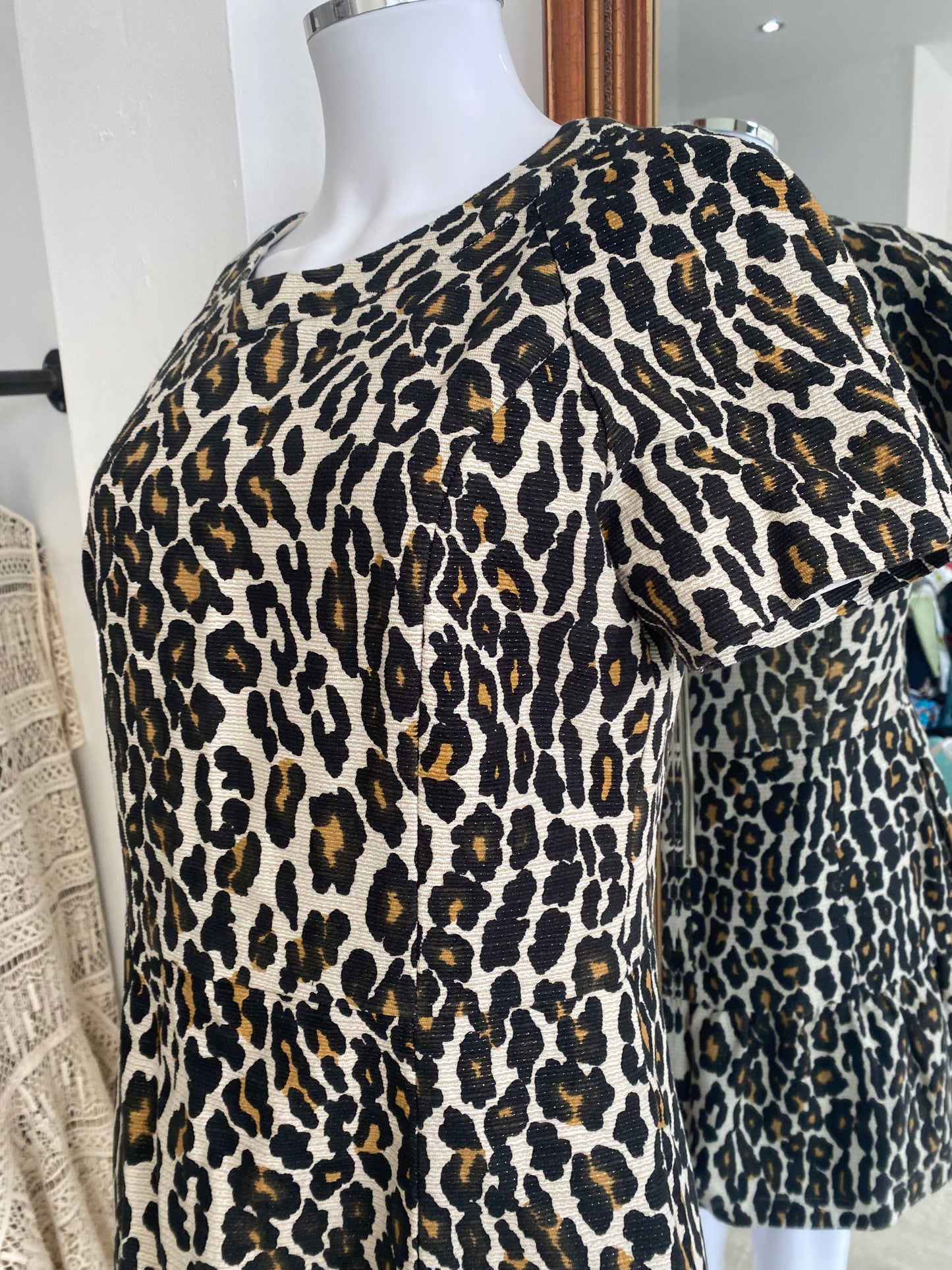 Sea New York leopard print dress size 12
