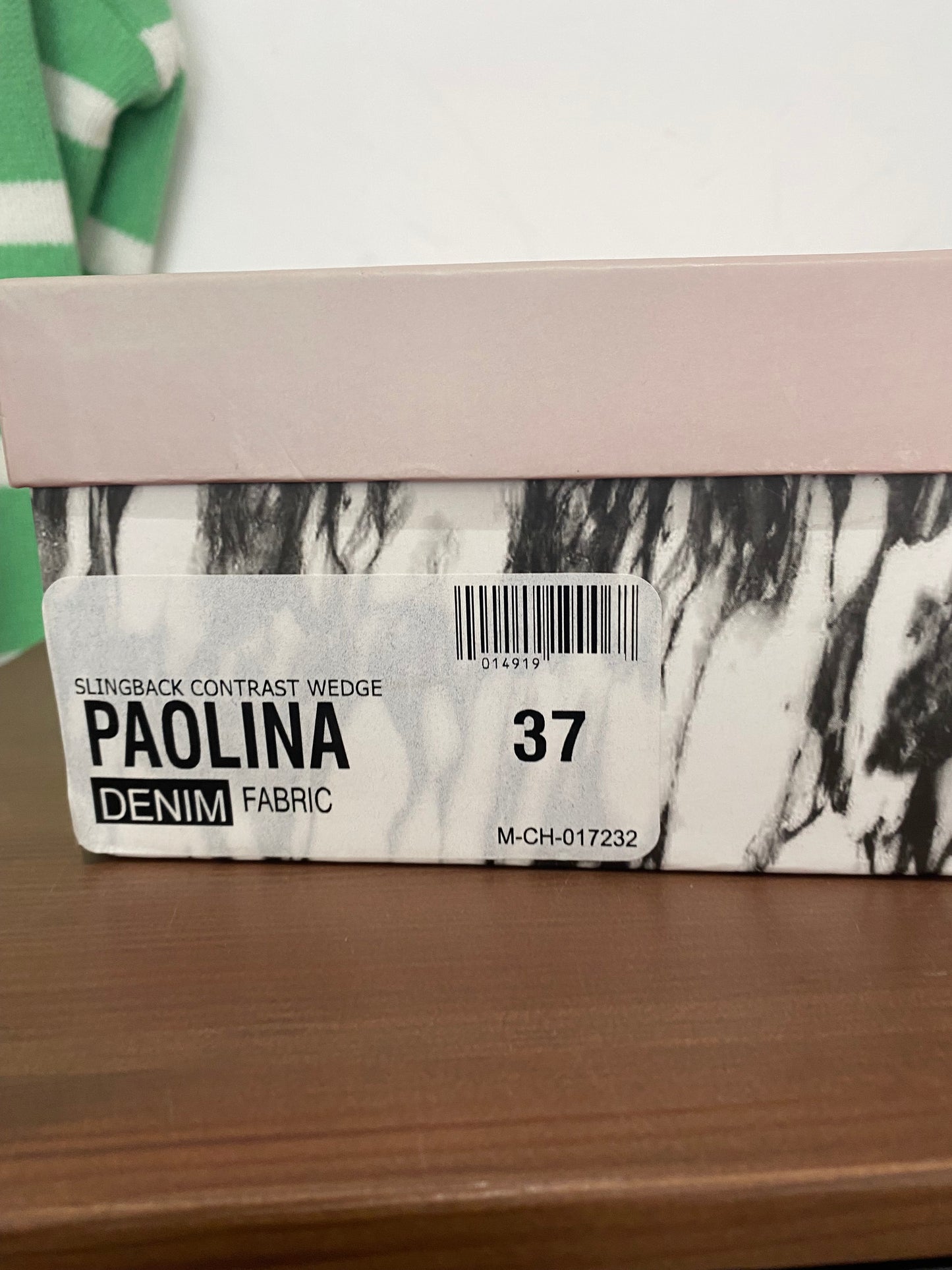 Moda in Pelle silver wedges size 4