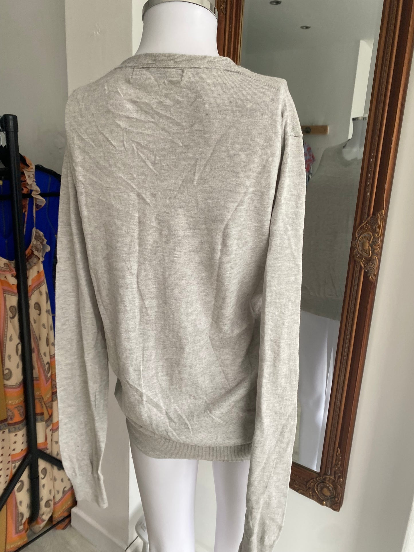 Reiss cashmere and cotton jumper size medium 10-12