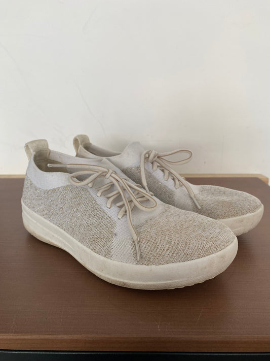 Fitflop Uberknit Blush Pink Knit Trainers Size 3