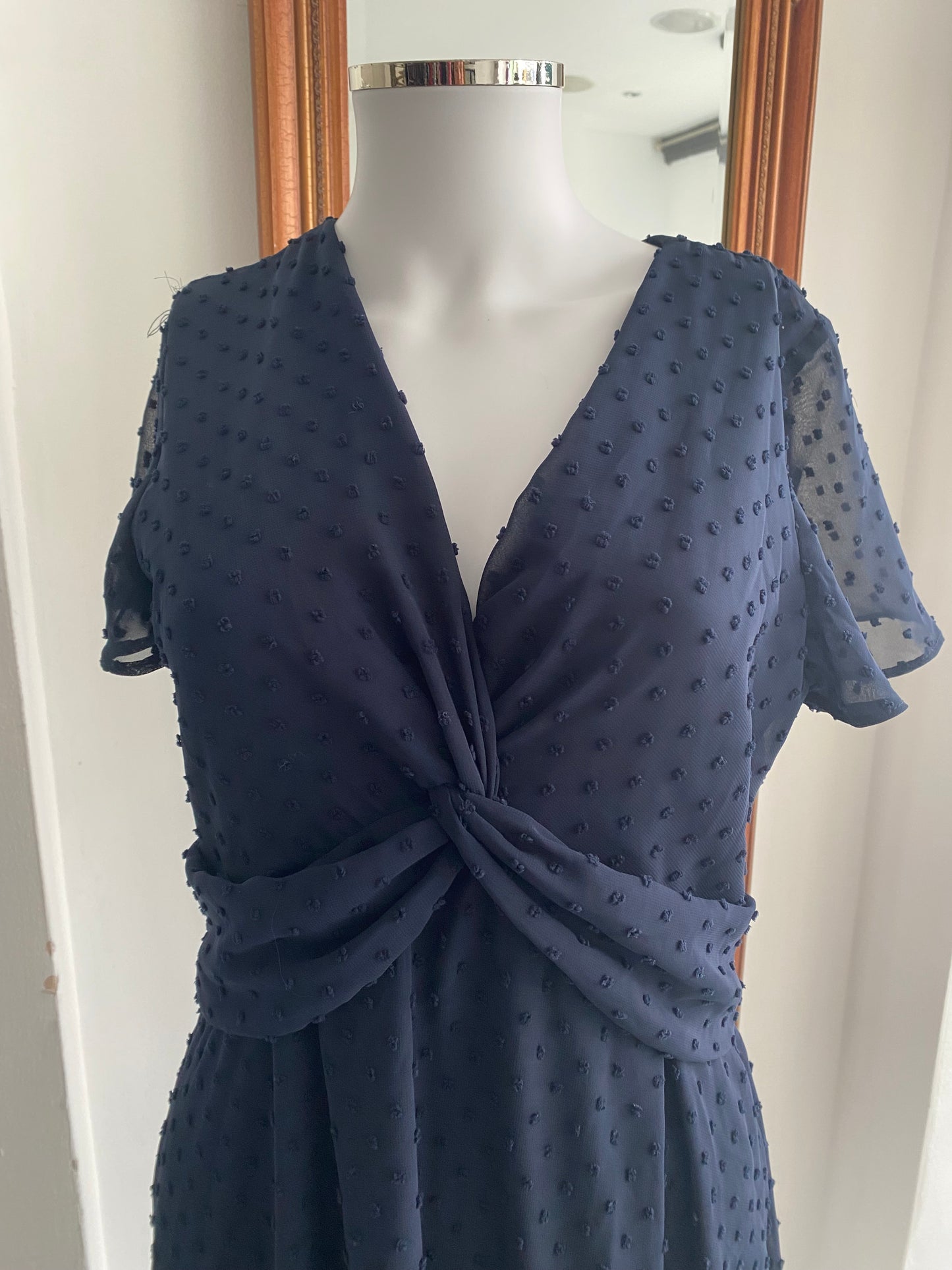 Roman Petite navy dress size 10