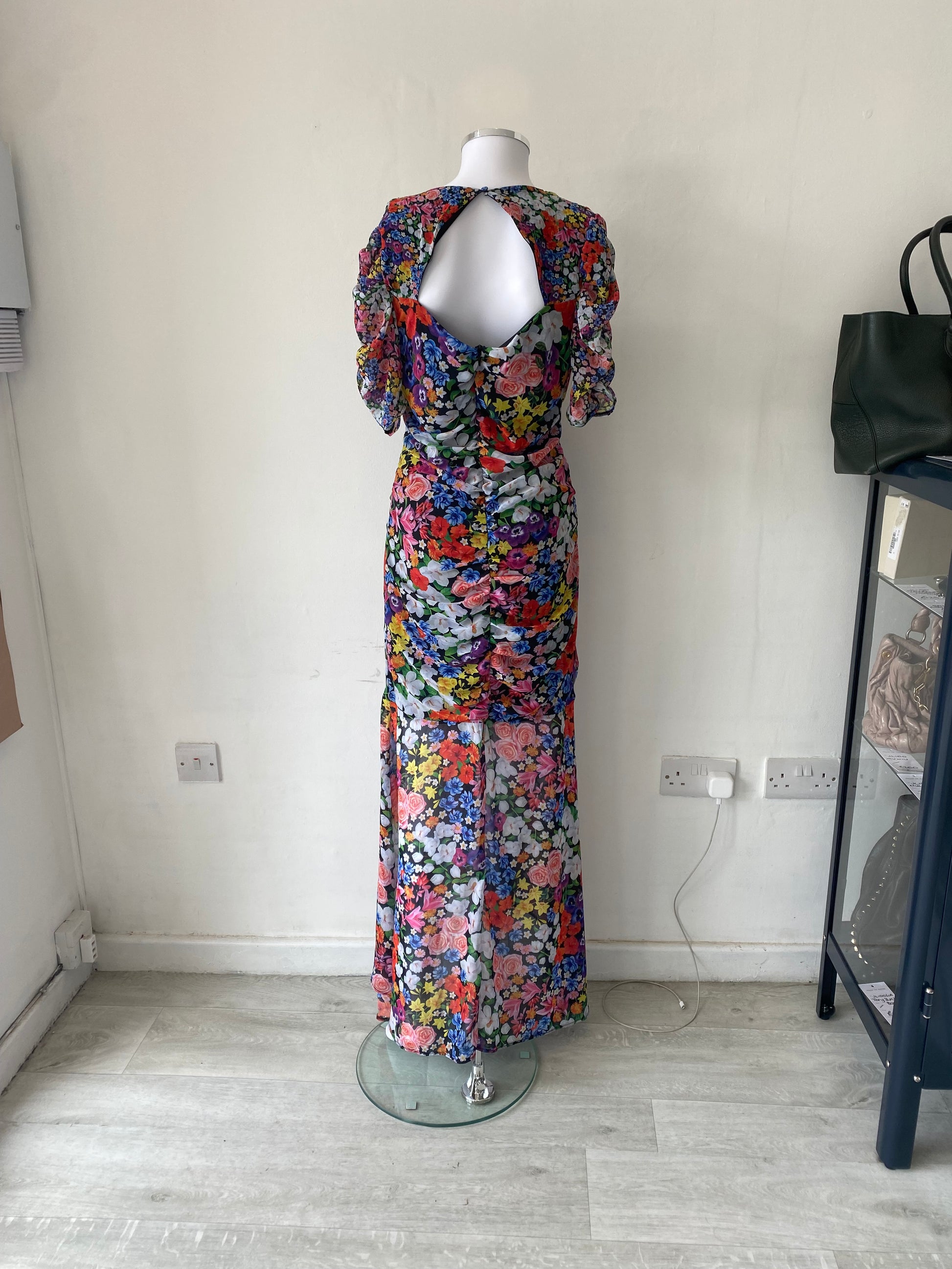 lipsy floral maxi dress Lipsy Floral Maxi Dress In Black - 33% Off