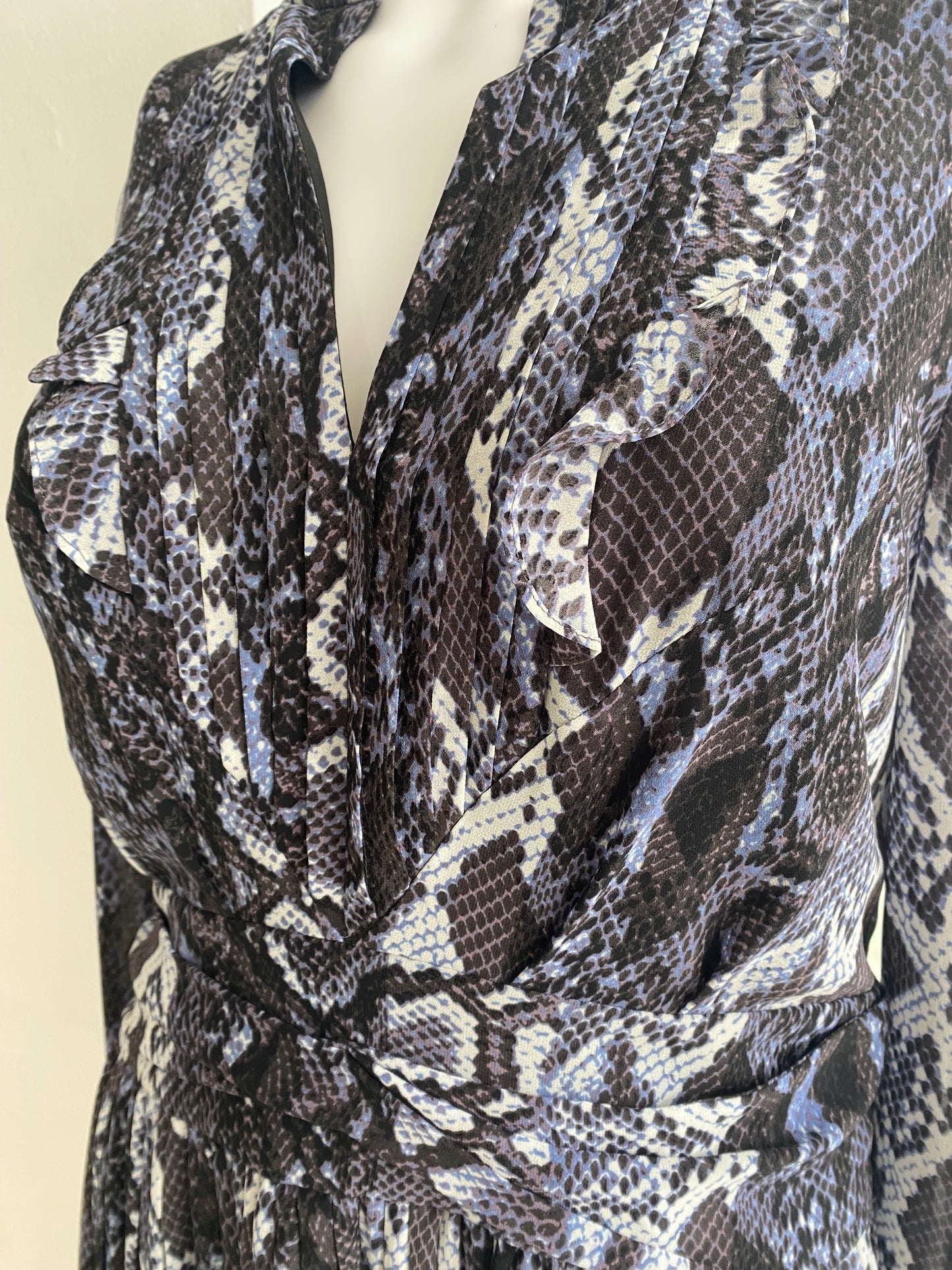 Karen Millen snake print dress size 12
