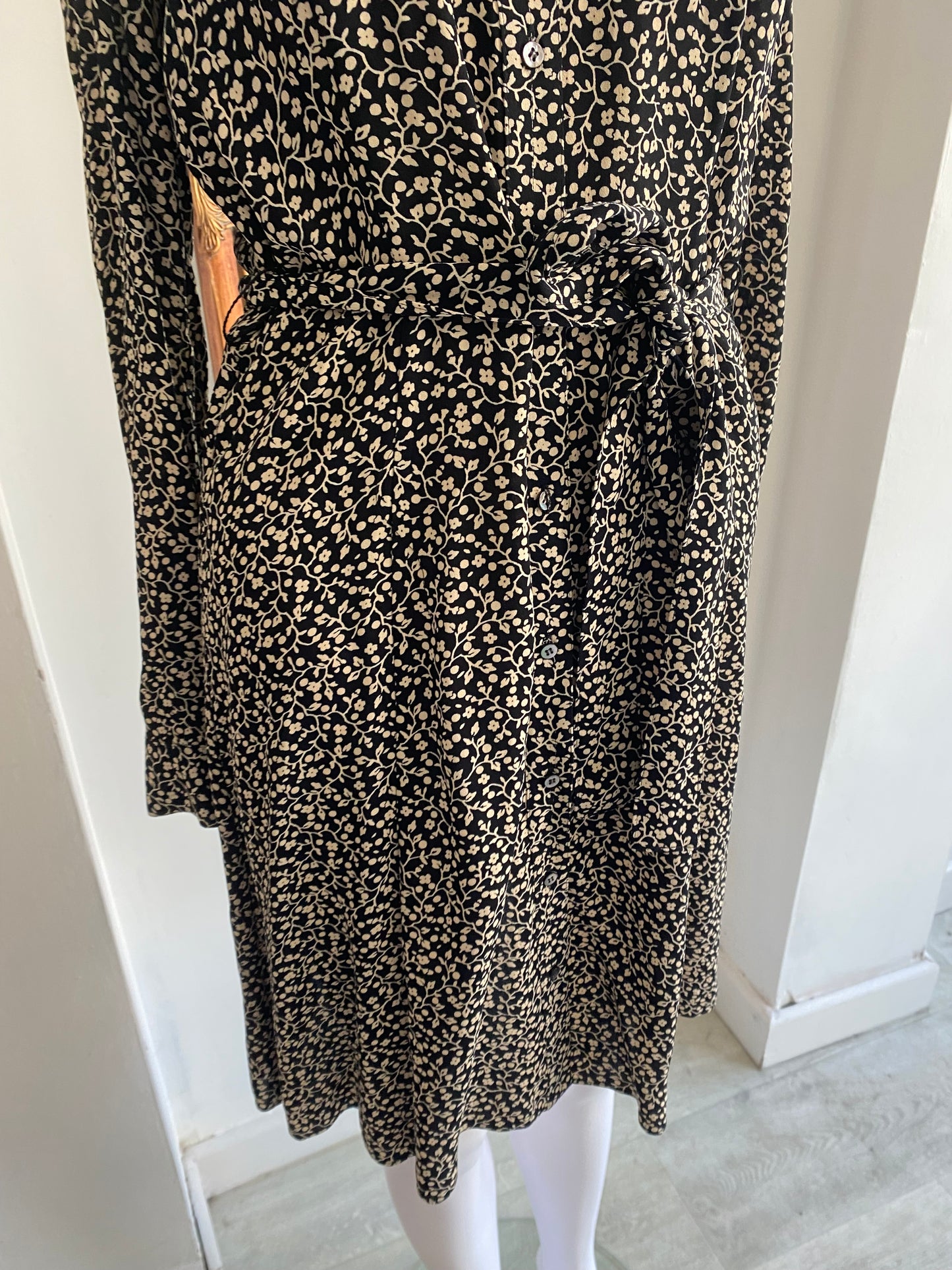 Whistles printed dress size 8