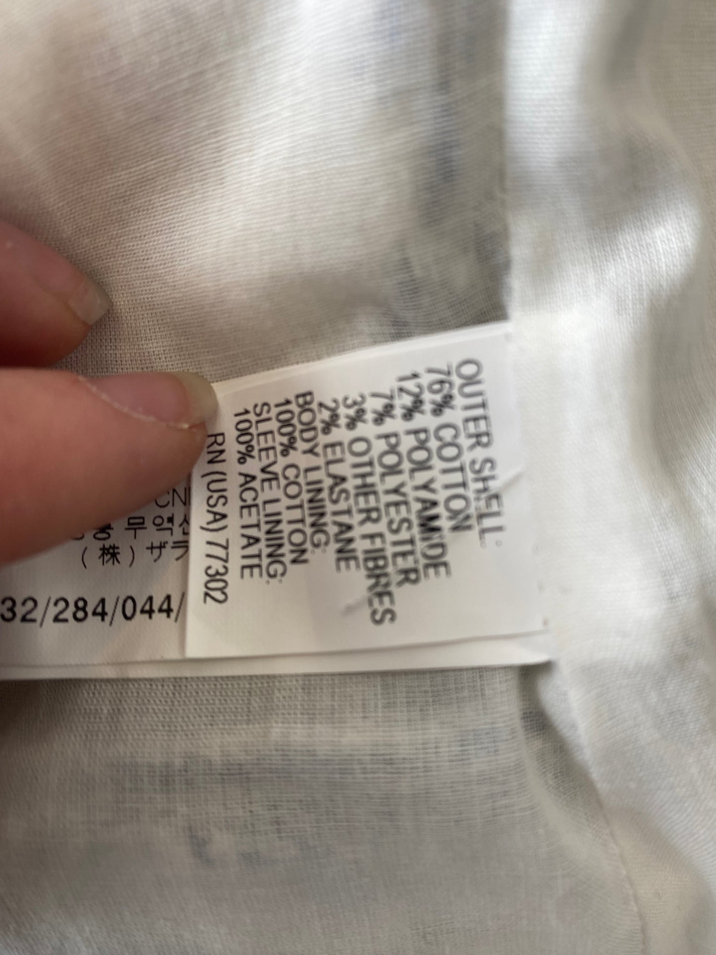 Zara striped blazer size 6-8