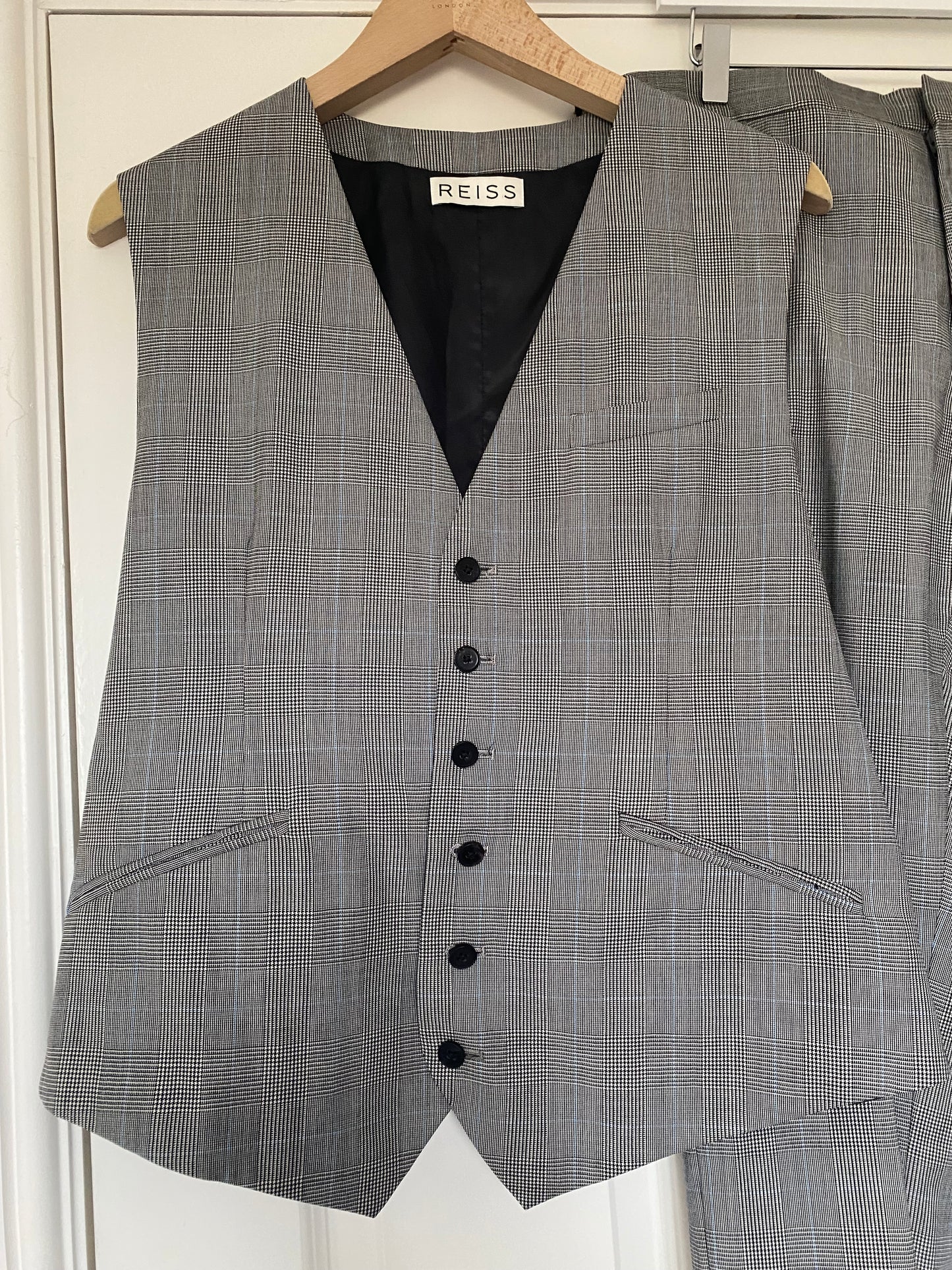Reiss Prince of Wales check 3 Piece Suit