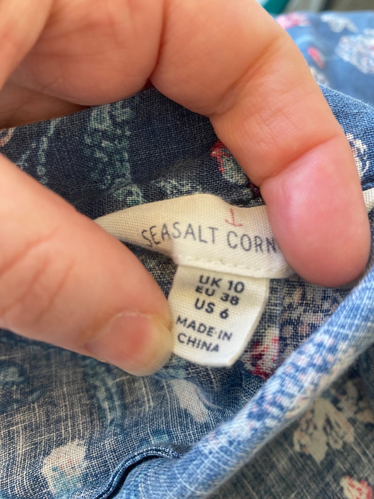 Seasalt Floral Print Jumpsuit Size 10
