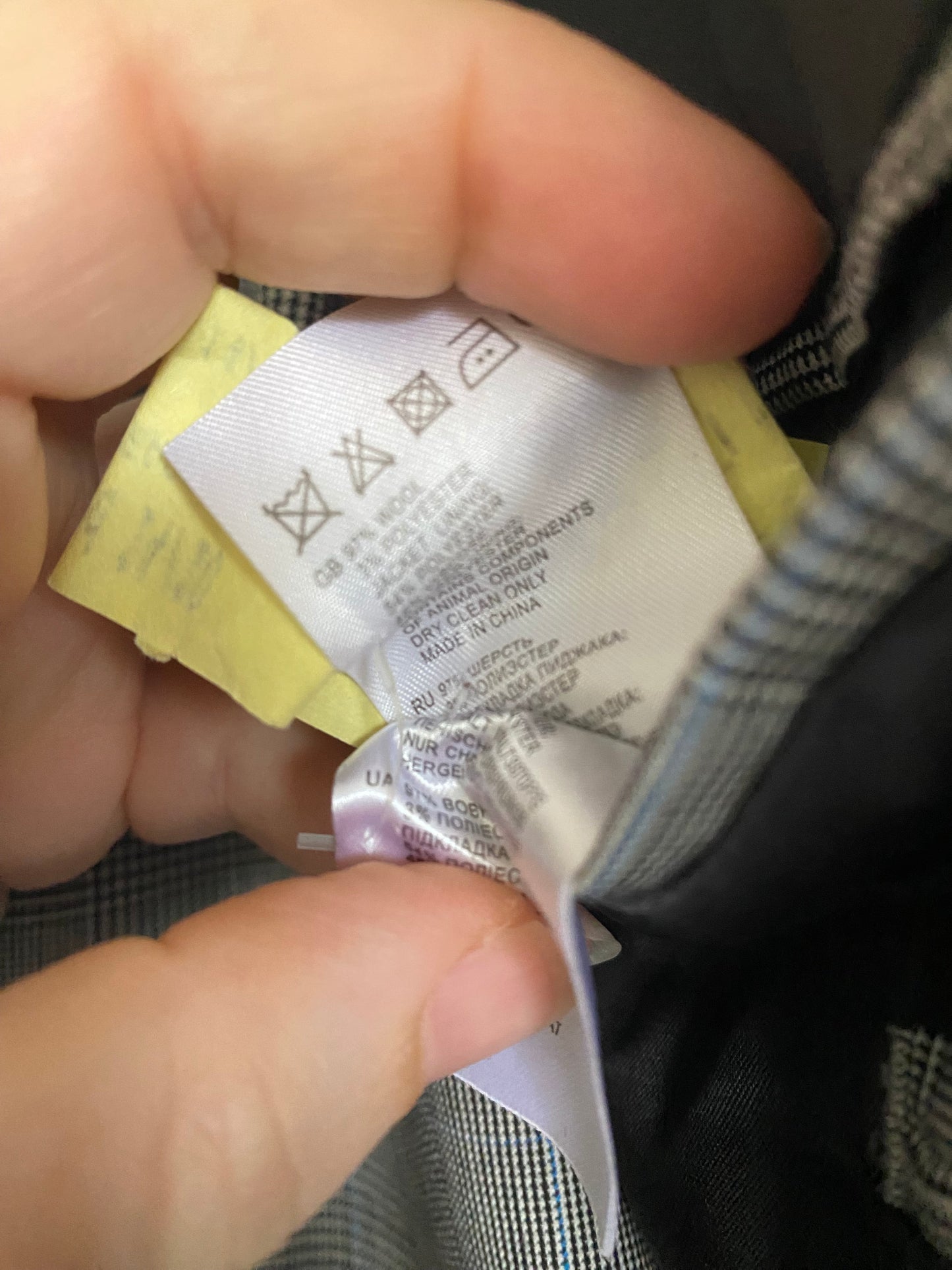 Reiss Prince of Wales check 3 Piece Suit