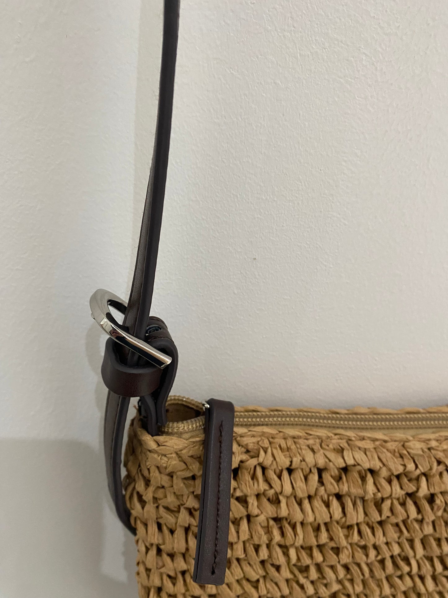 Straw Crossbody Bag