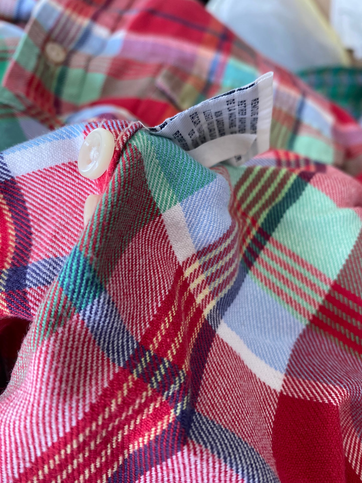 Polo Ralph Lauren Red Checked Shirt Size XL