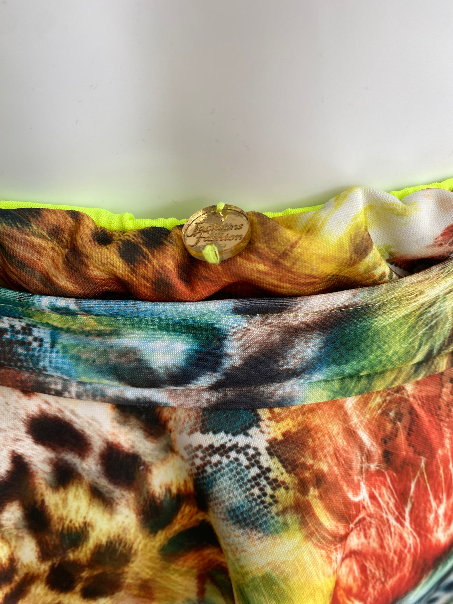 Jackson’s Fashion Animal Print Swimming Costume and Skirt Size 8-10