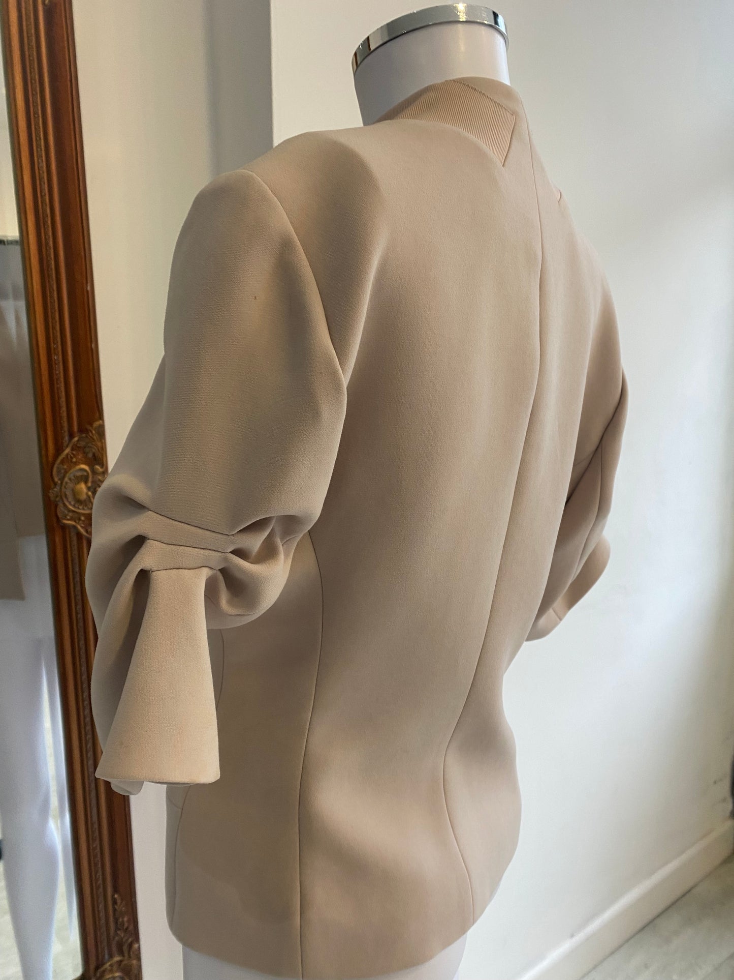 Karen Millen Light Pink Structured Jacket Size 10