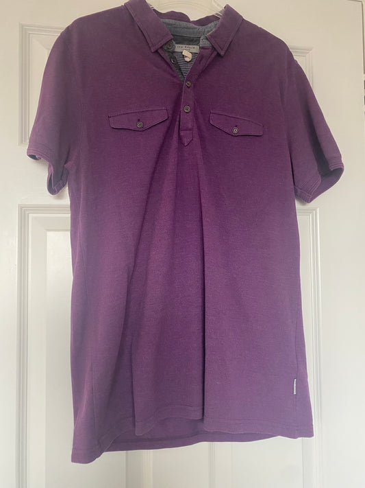 Ted Baker Purple Tshirt Size XL