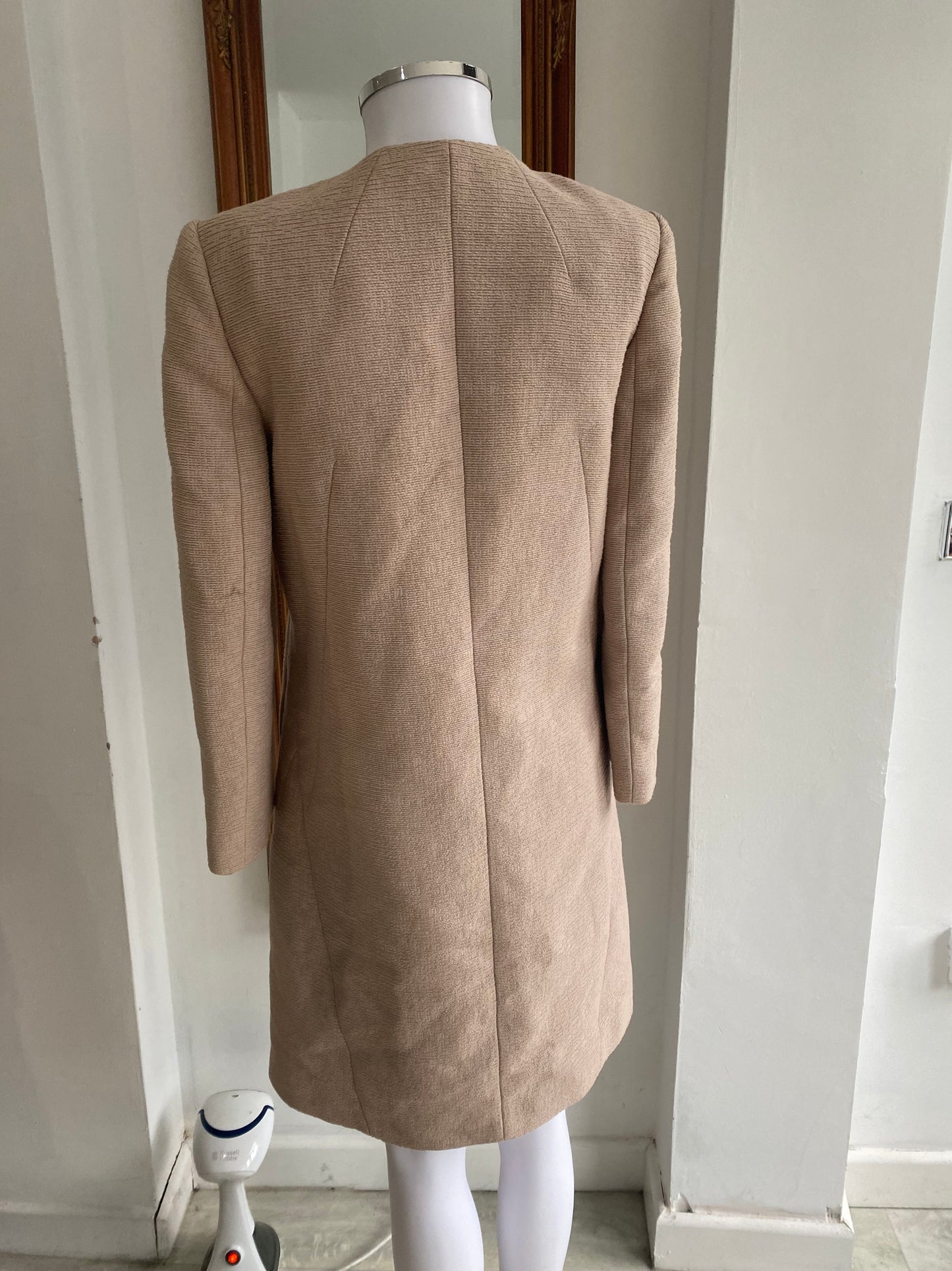 LK Bennett Dusty Pink Amola Coat Size 6-8