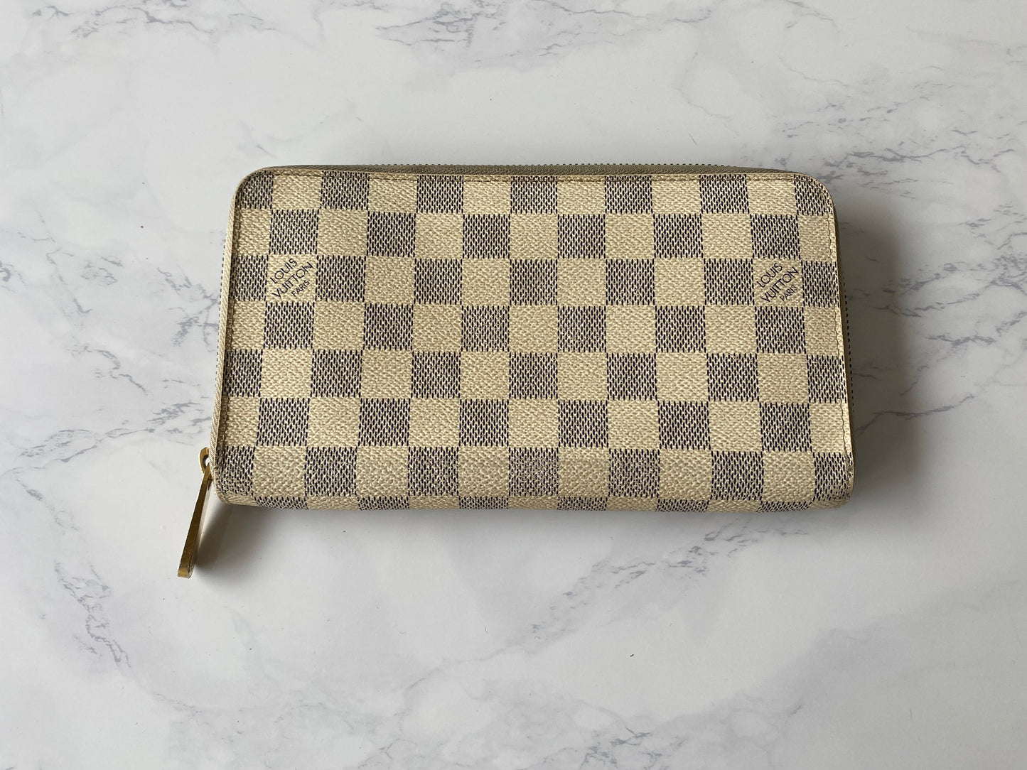Louis Vuitton Damier Azure Zippy Organiser Wallet