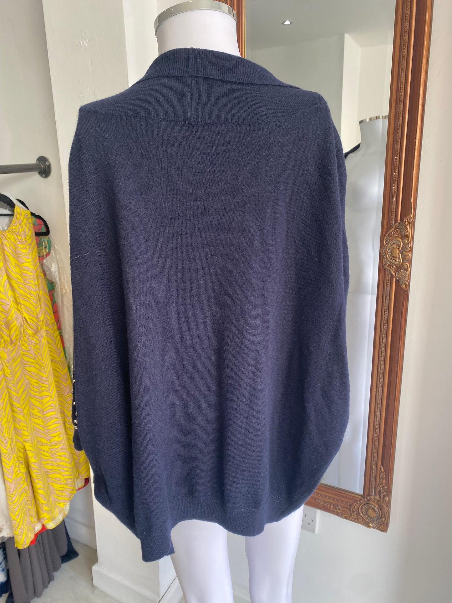 Armani Jeans navy cardigan size 8