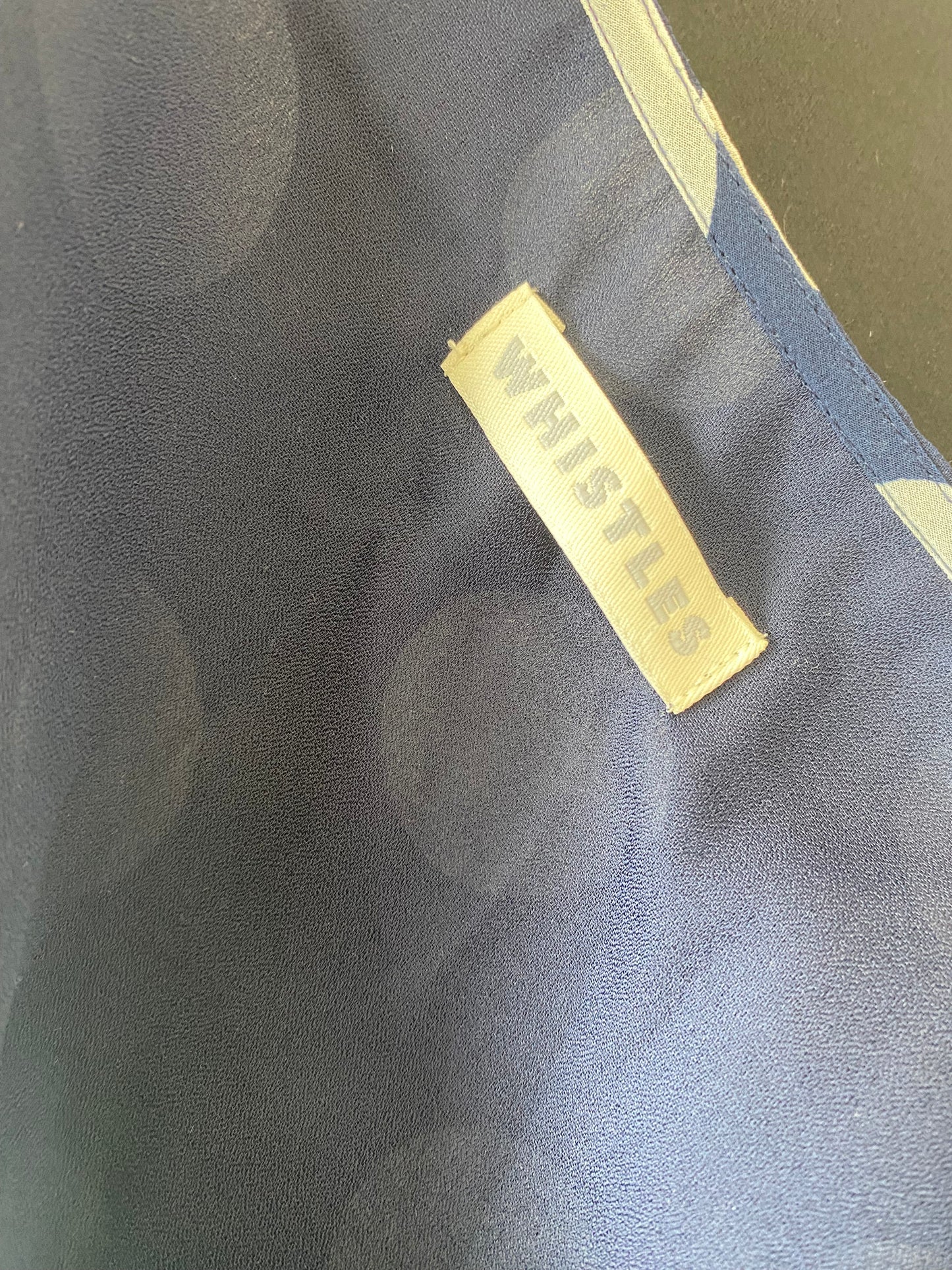 Whistles polka dot dress size 10-12