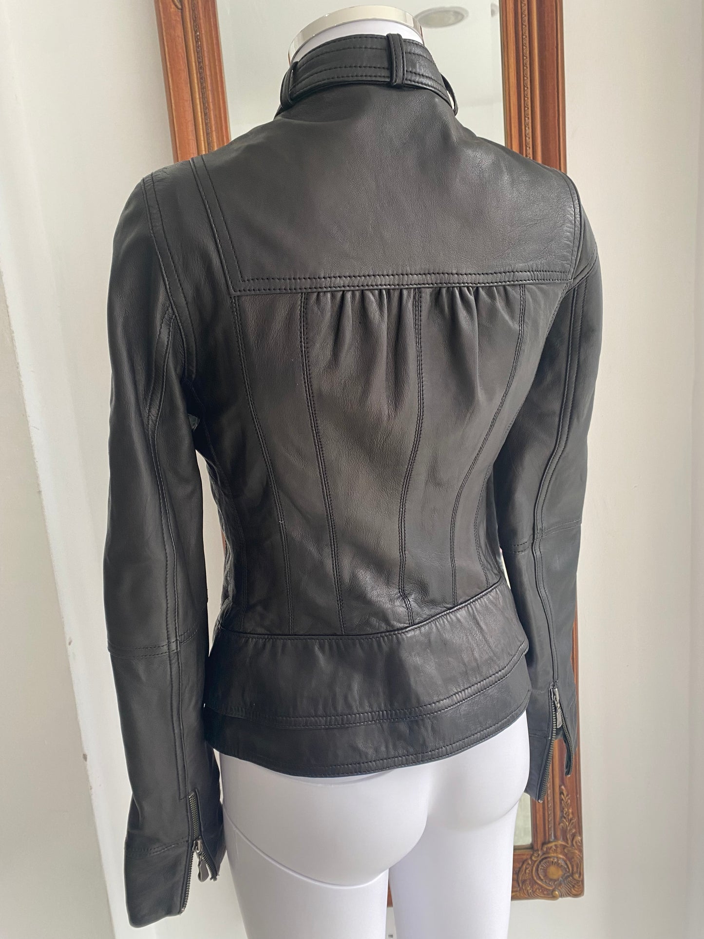Ted Baker Leather Jacket size 6