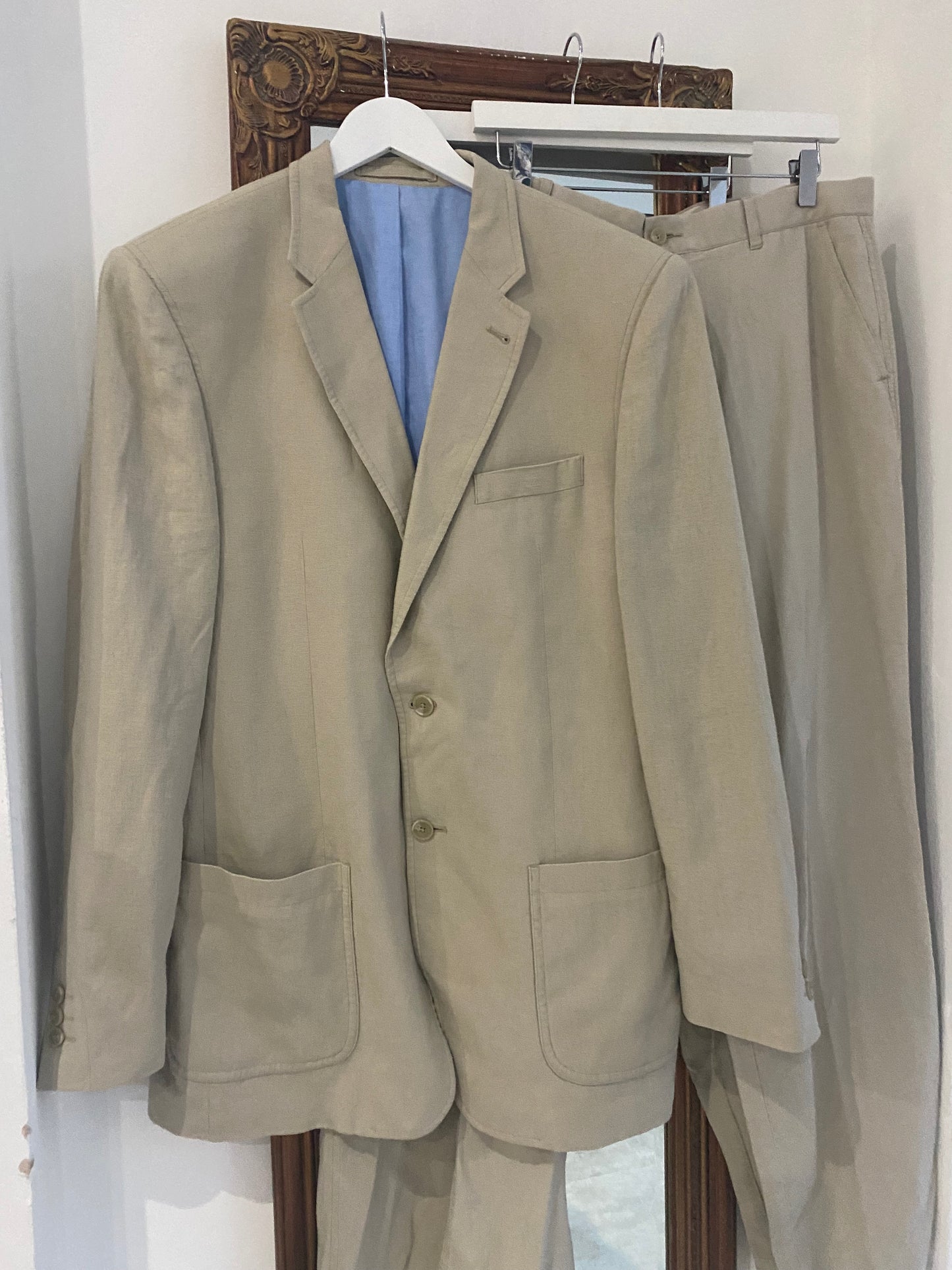 Marks and Spencer Linen Blend Suit