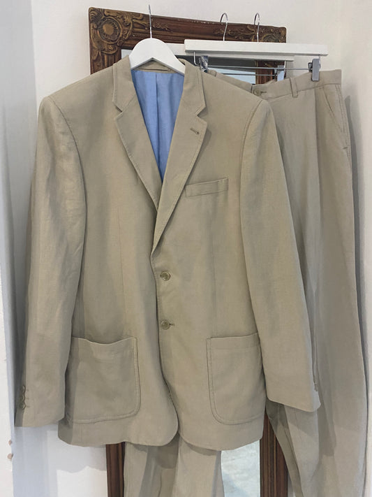 Marks and Spencer Linen Blend Suit