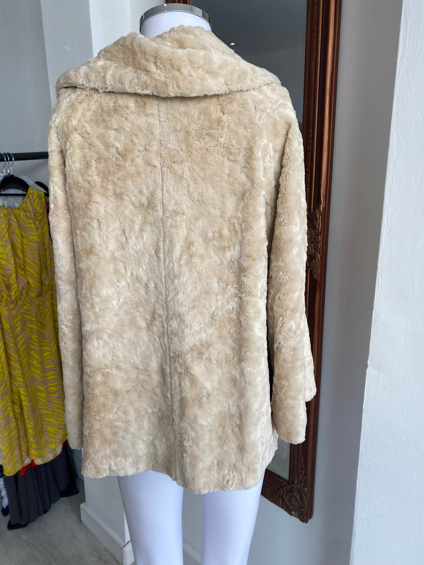 Coast faux fur coat size 10