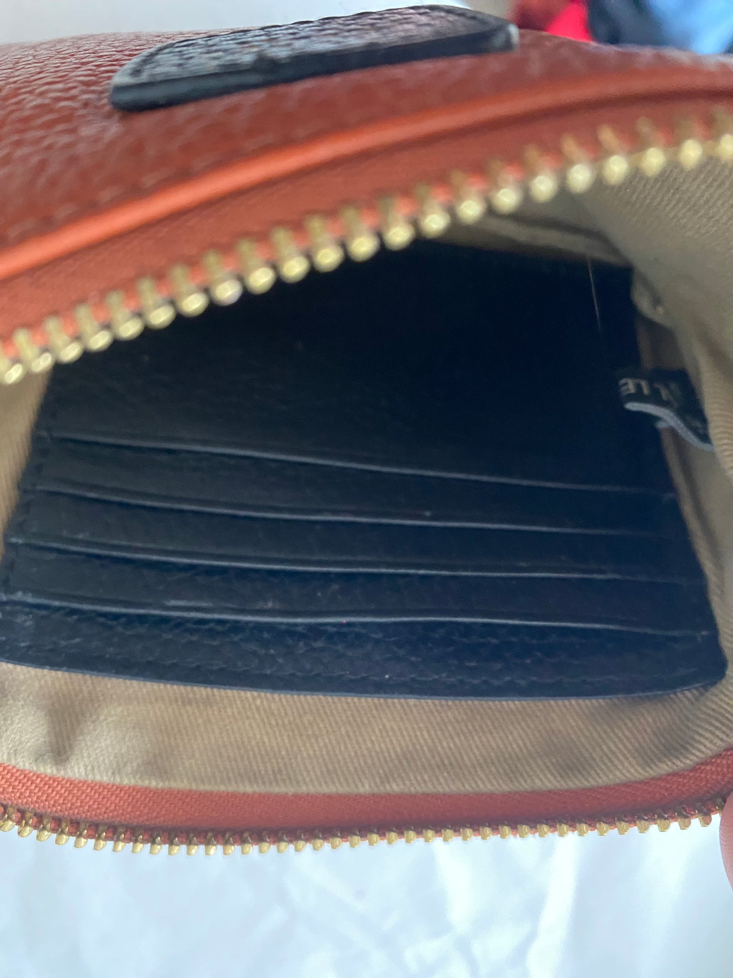 Jaeger leather purse