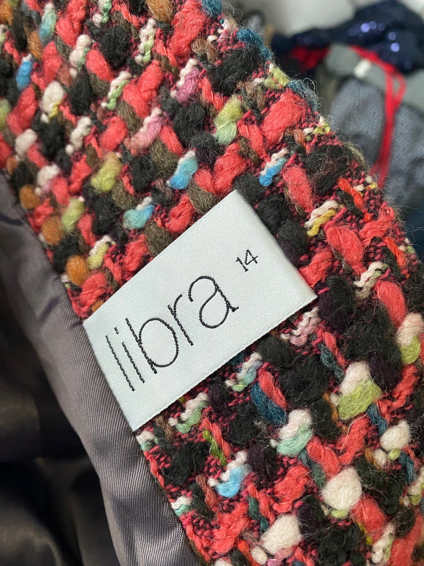 Libra Tweed Jacket Size 14