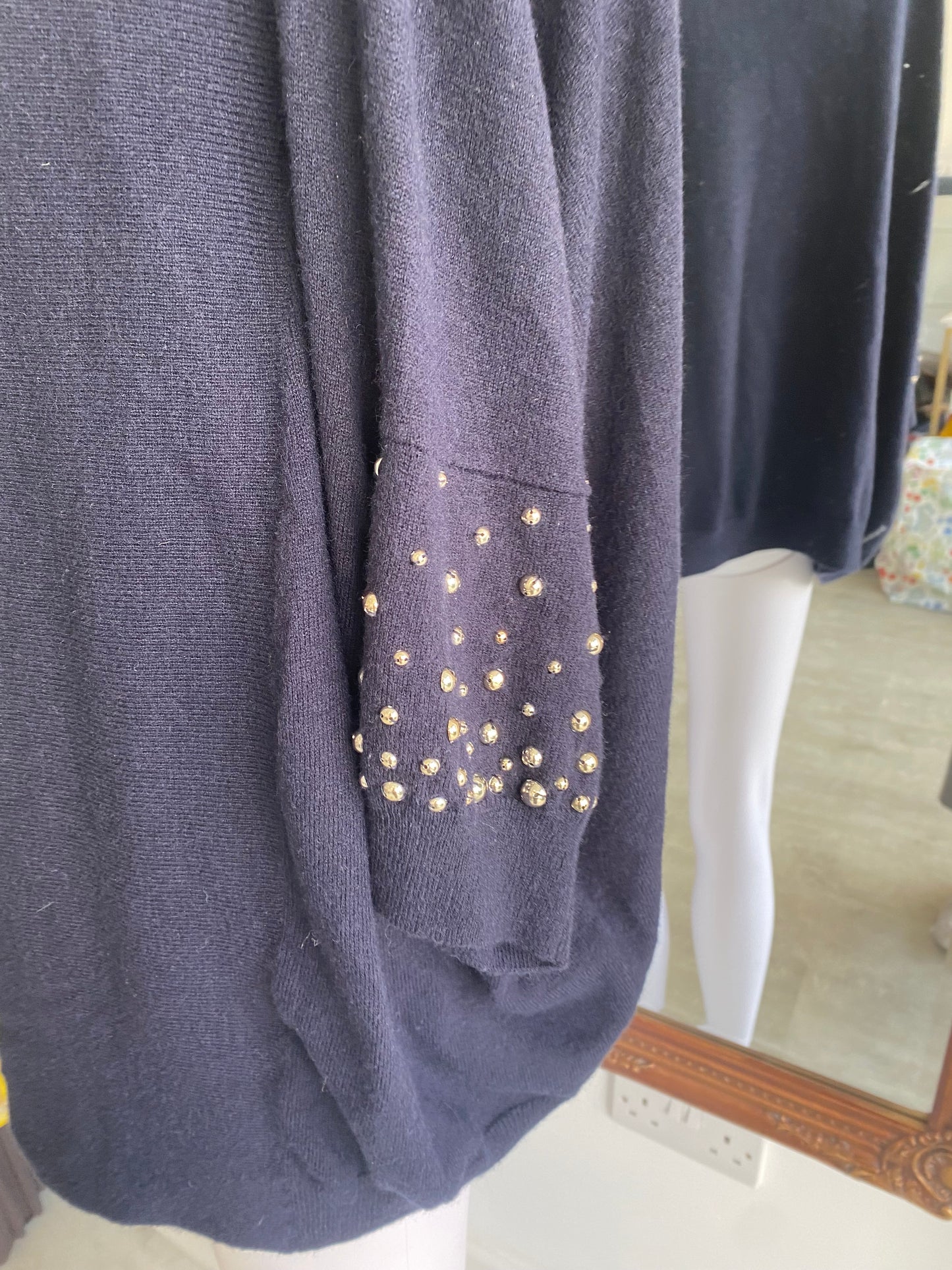 Armani Jeans navy cardigan size 8