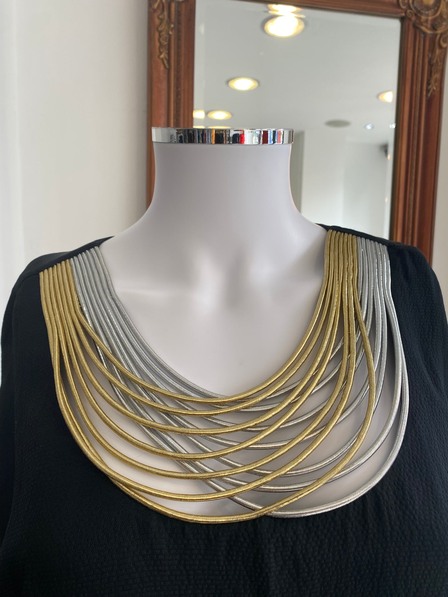 Philip Lim 3.1 Black Dress with Necklace Detail Size 14-16