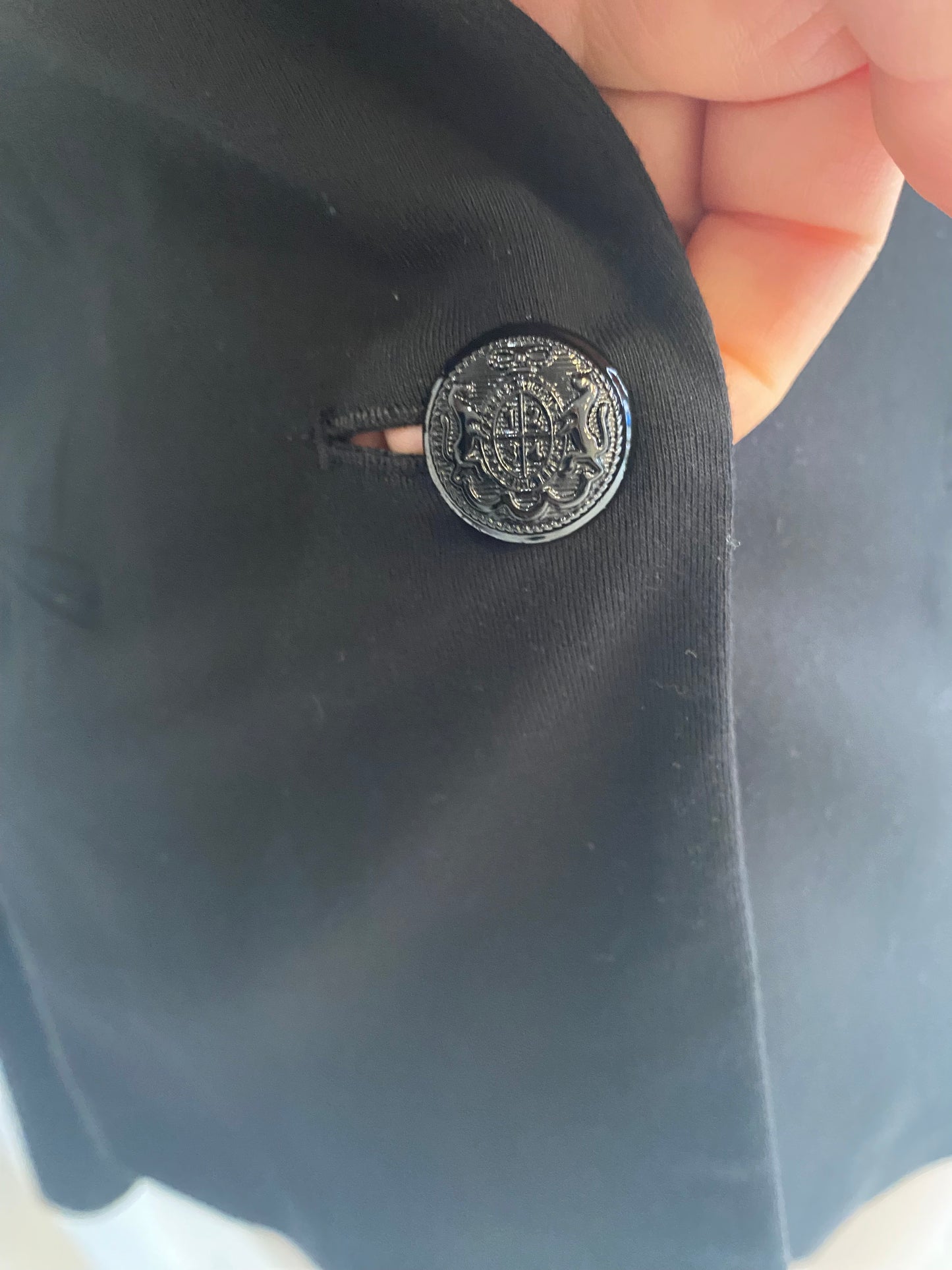 Mango Black Blazer Size Medium 10-12