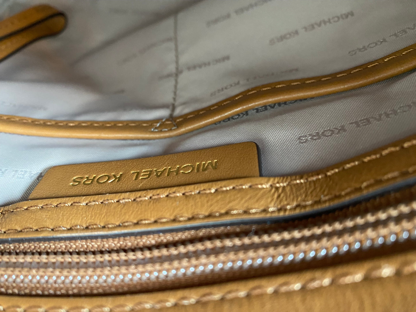 Michael Kors Monogram Canvas Tote Bag