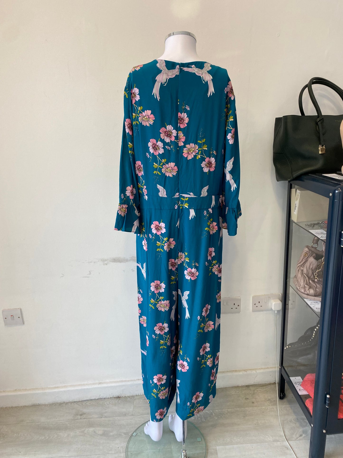 Kachel Printed Jumpsuit Size 14-16