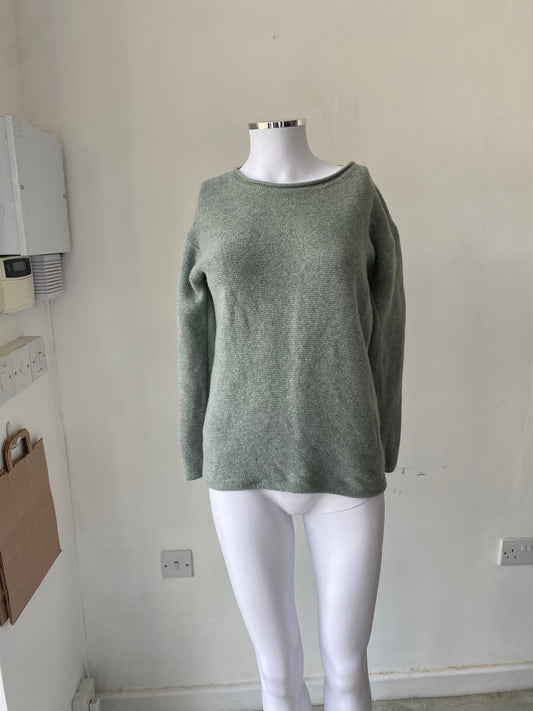 Seasalt Light Green Jumper Size 8-10