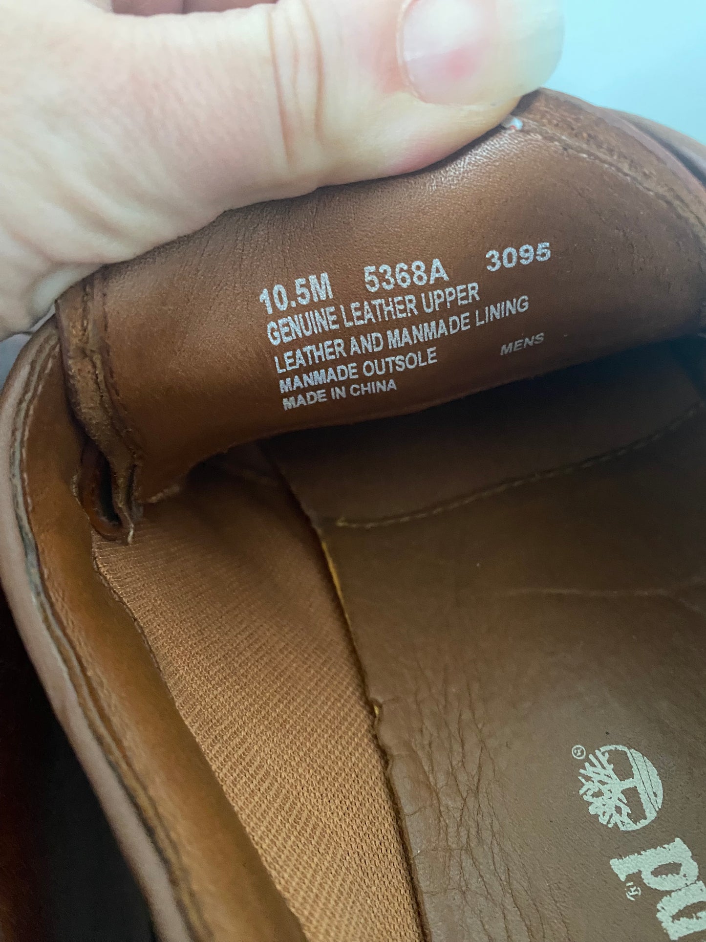 Timberland Brown Leather Shoes Size 10.5