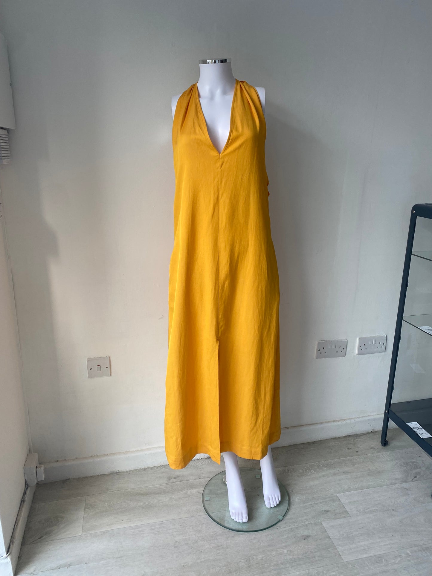 Reiss Orange Maxi Dress Size 12