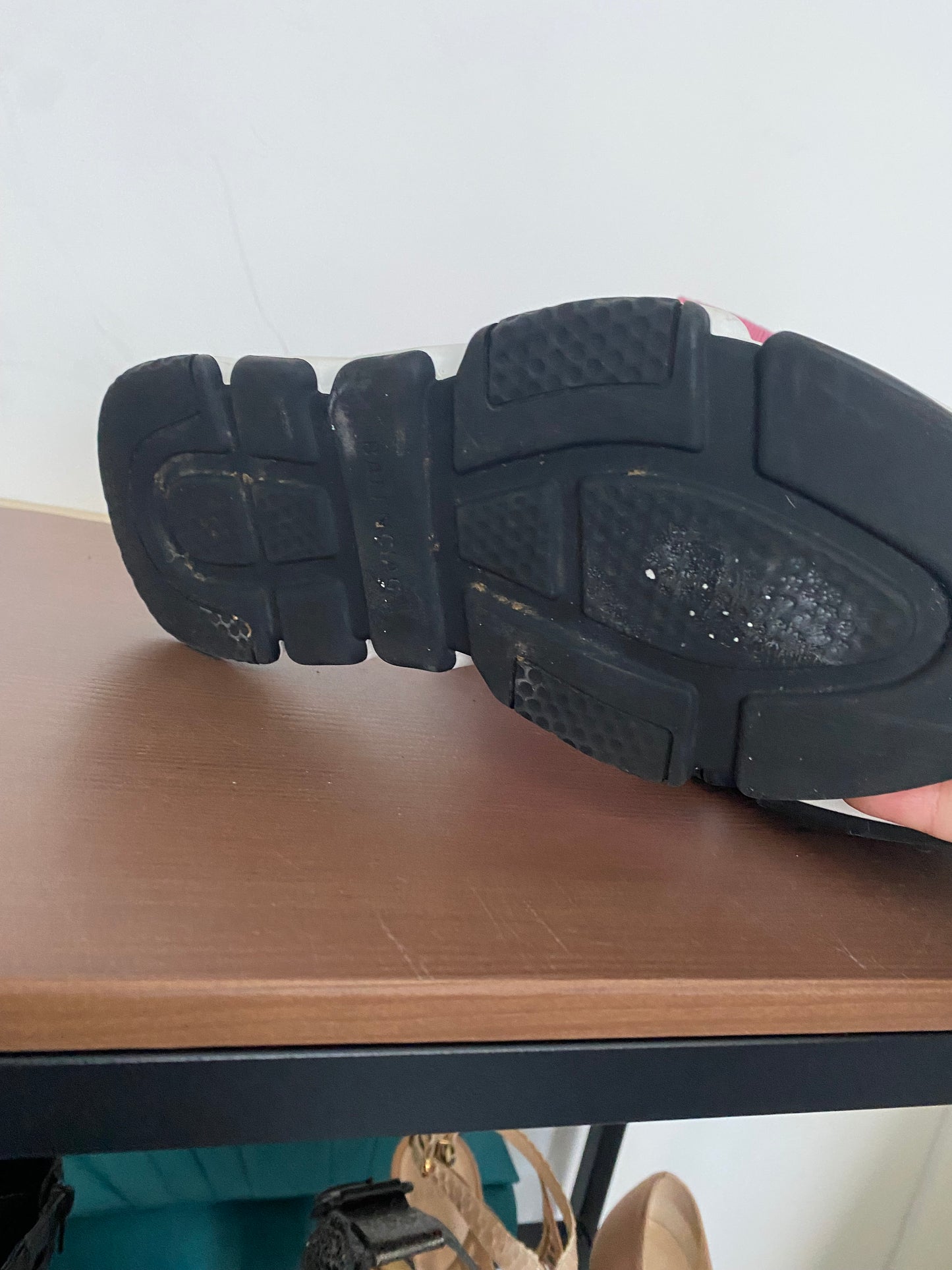 Balenciaga Pink Sock Trainers with Box and Dust Bag Size 6