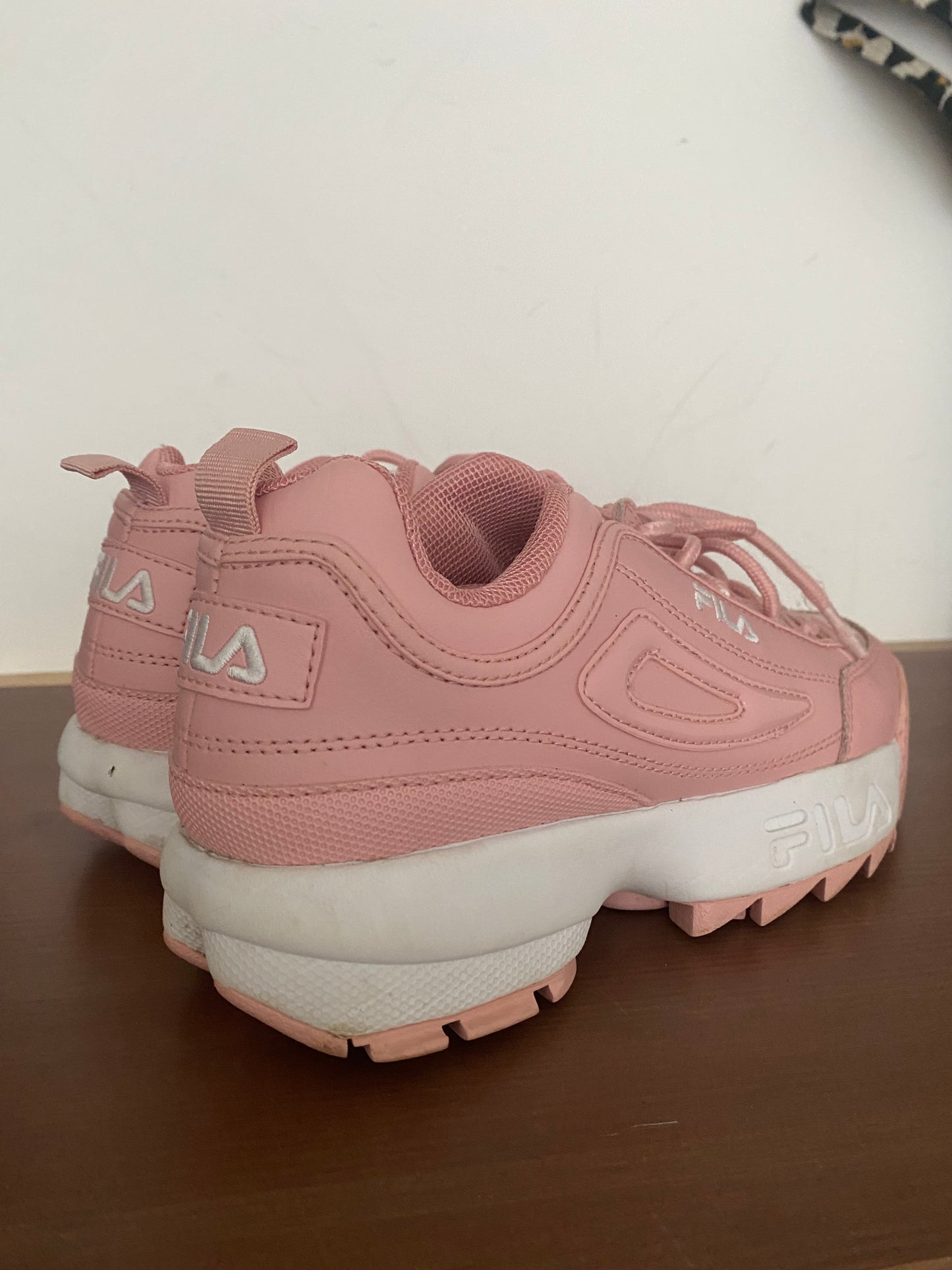 Fila Pink Trainers Size 5
