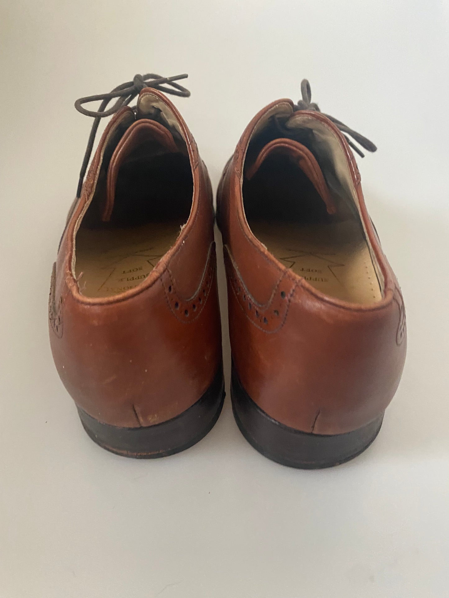 Grenson Brown Leather Brogues Size 10.5