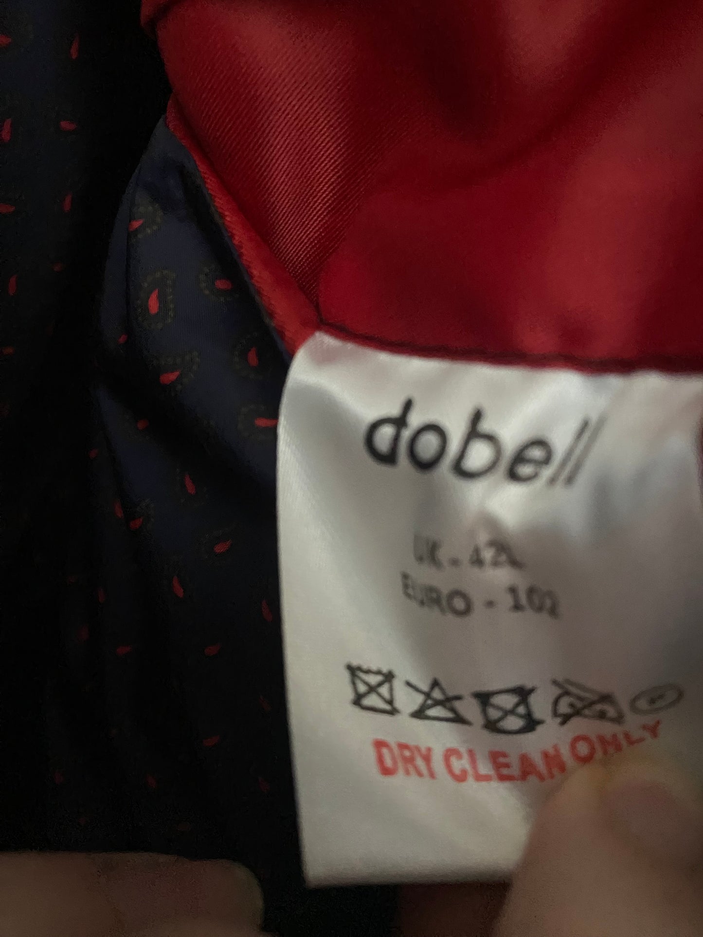 Alexander Dobell hunting tweed jacket size 42 L