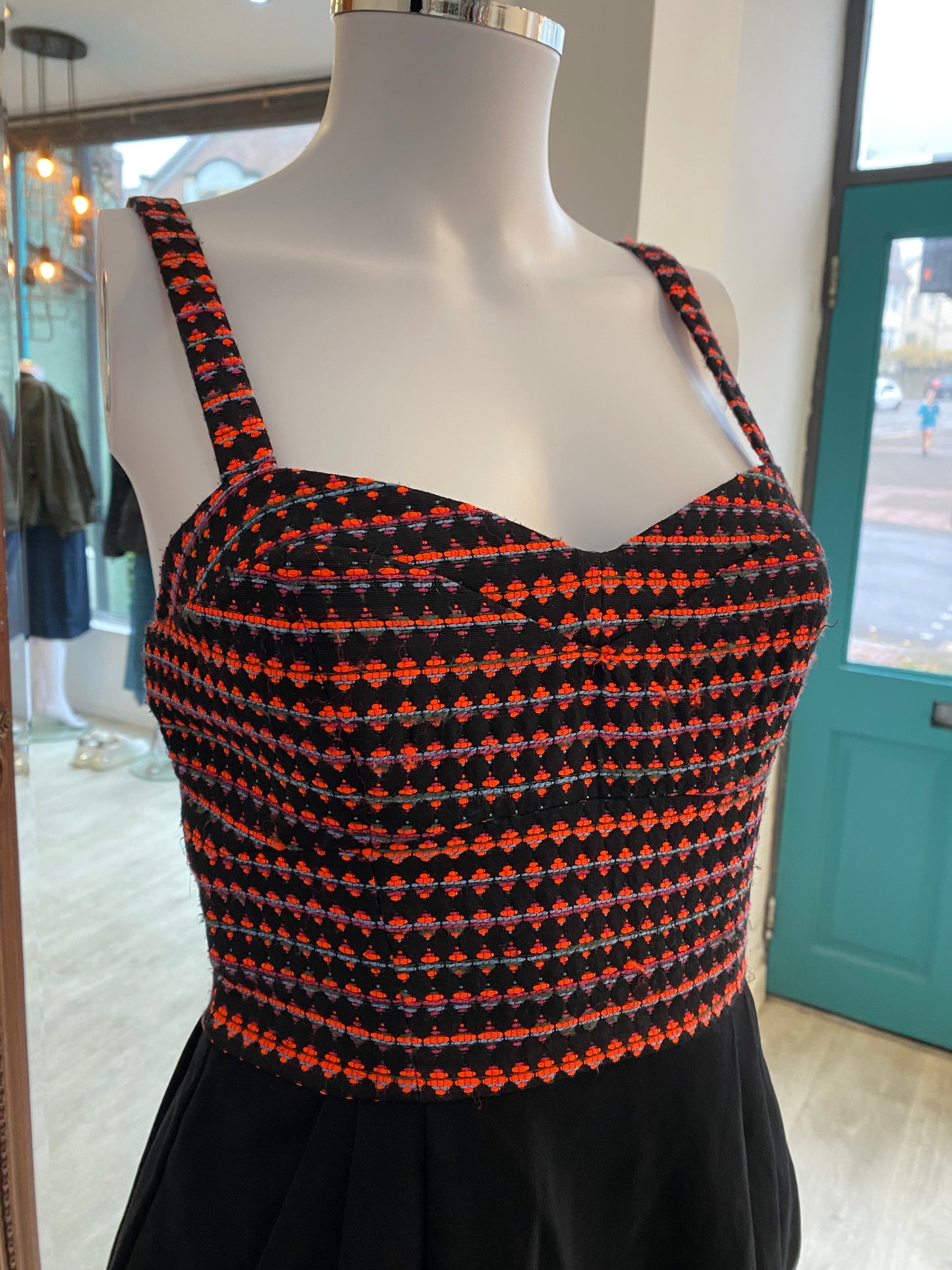 Paul Smith Black and Tweed Dress Size 6