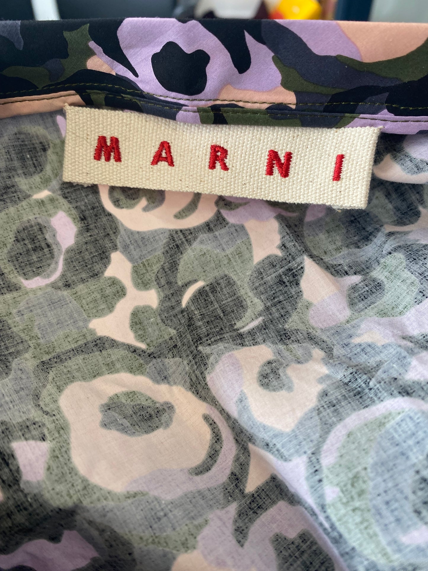 Marni floral print top size 12-14