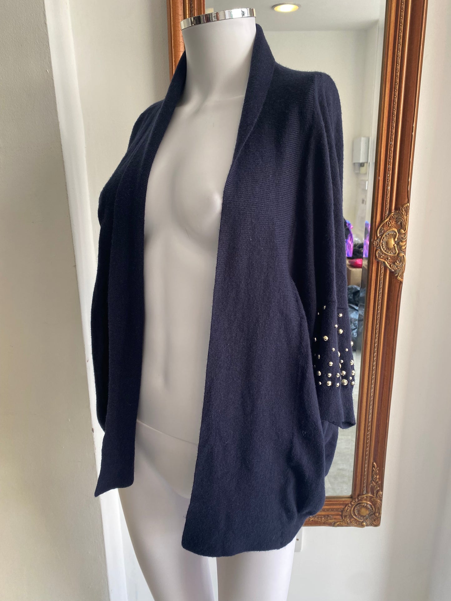 Armani Jeans navy cardigan size 8