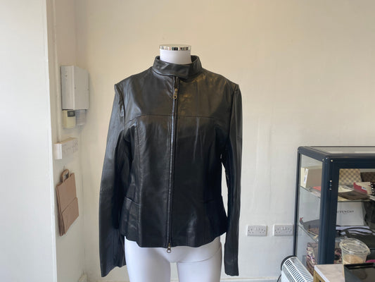 KIT Leather Jacket Size 12