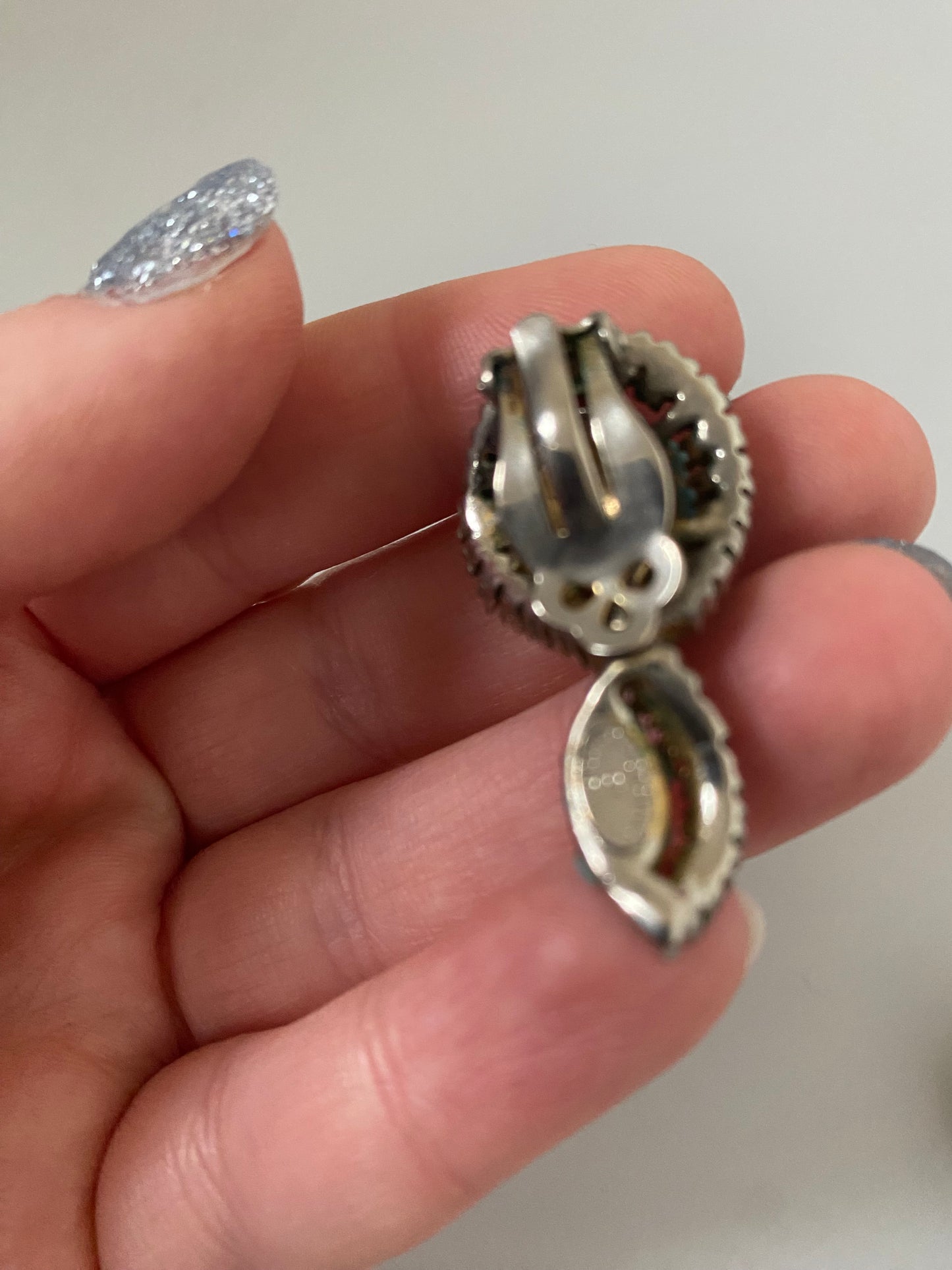 Christian Dior clip on earrings by Mitchel Maher