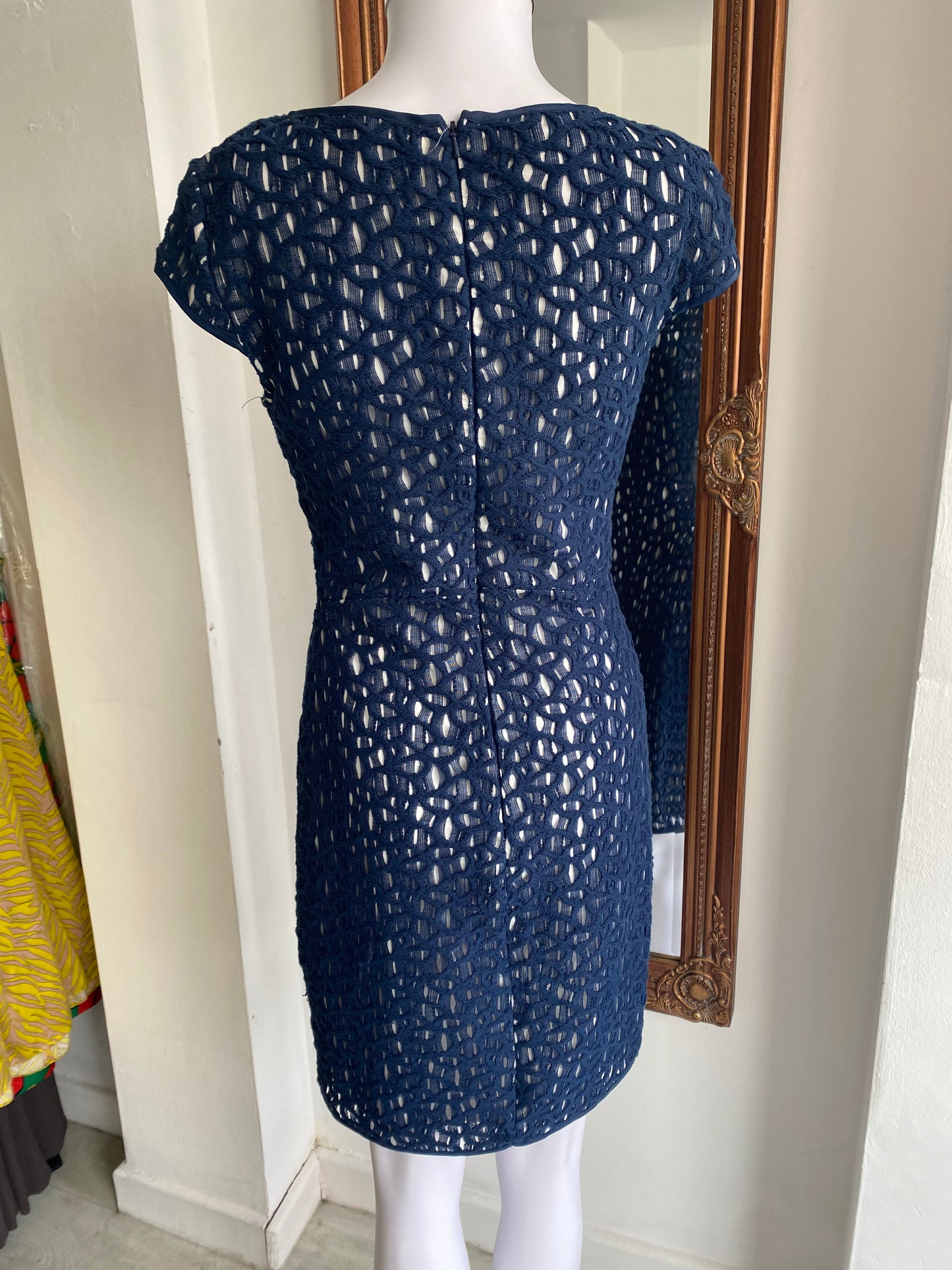 Reiss navy dress size 8