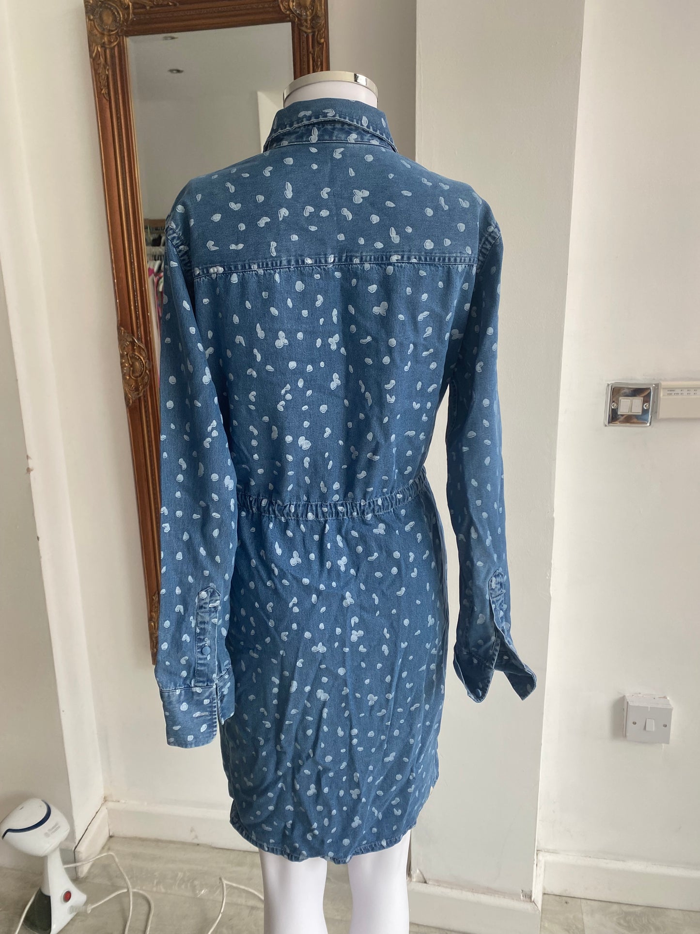 Denham denim dress size 8-10