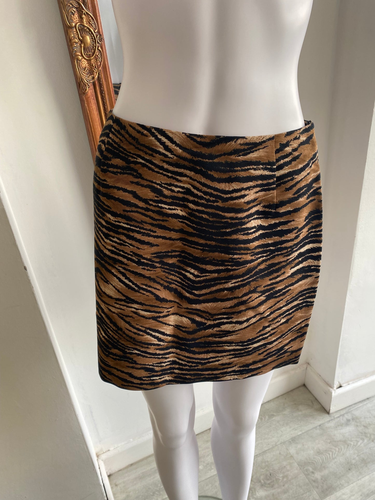Future Ozbek tiger print suit size 10