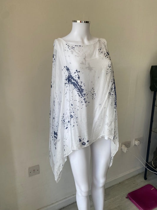 Splatter Print Top Size 12-14